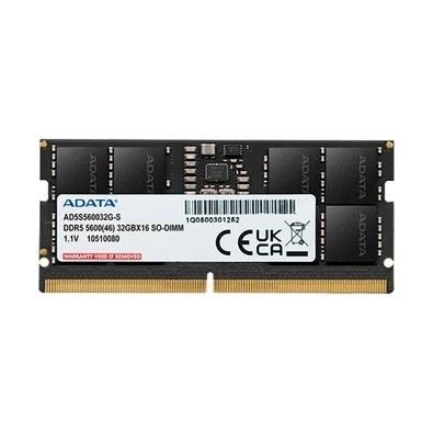 Memória RAM para Notebook Adata XPG 32GB 5600MHz DDR5 CL46 - AD5S560032G-S