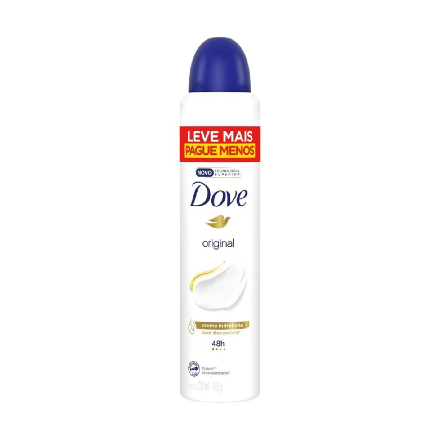 Desodorante Aerosol Dove Original 250ml Leve mais Pague menos