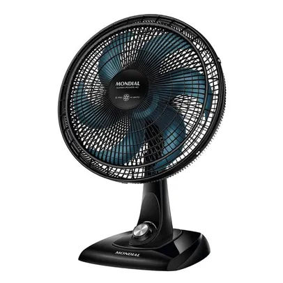 Ventilador de Mesa Mondial Super Power VSP-40-AP, 220V, Preto/Azul Petróleo - 4412-02