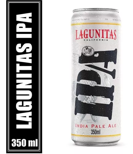 Cerveja Ipa India Pale Ale Lagunitas Lata - 350ml