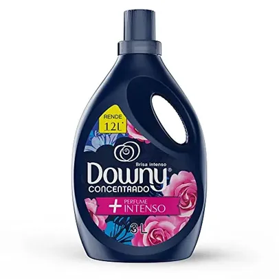 [CASHBACK DE ATÉ R$ 50] Downy Amaciante Concentrado Brisa Intenso Com Perfume Mais Intenso◊ Que Dura Por Mais Tempo* E Proteção Contra Maus Odores° 3L