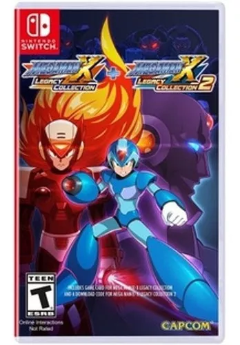 Jogo Coleção Megaman X Legacy 1 + 2 - Nintendo Switch