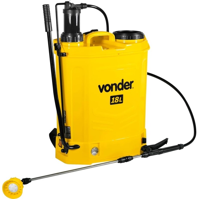 Pulverizador Costal 2 em 1 Manual/Bateria Lítio 18l Vonder