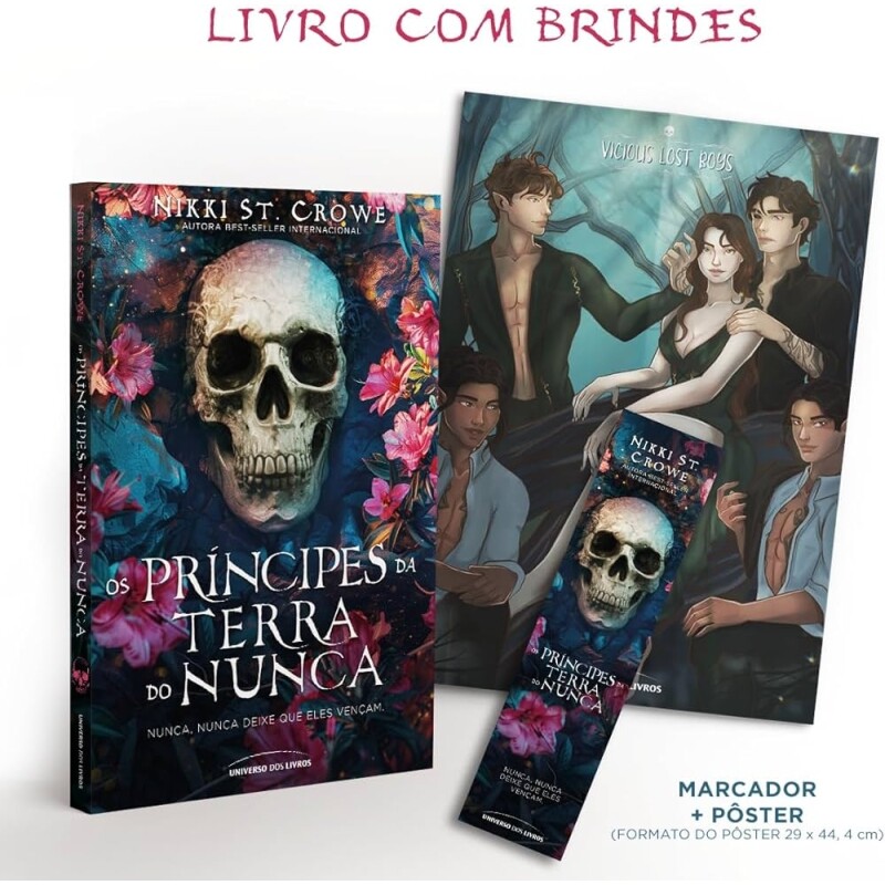 Livro Os príncipes da Terra do Nunca Edição com brinde!: 4 - Nikki St. Crowe