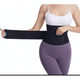 Cinta Modeladora Feminina Lisa Cruzada Lovito