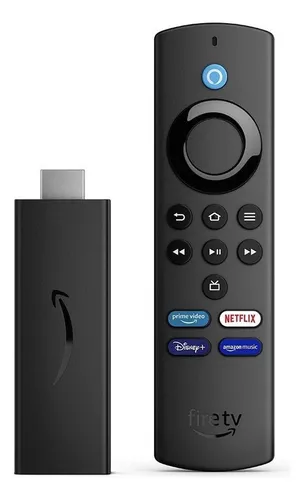 Fire Tv Stick Controle Remoto Por Voz Alexa Amazon Bivolt Cor Preto Tipo de controle remoto De voz 110V/220V