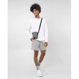 Bermuda de Moletom Masculina com Cordão