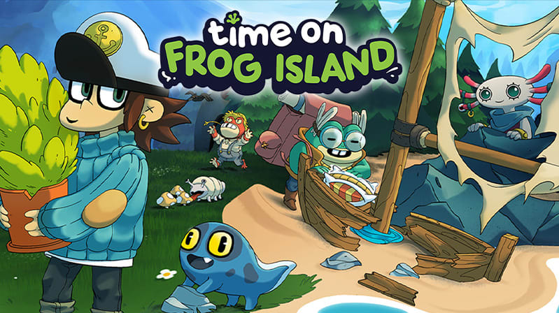 Jogo Time on Frog Island - PC Steam