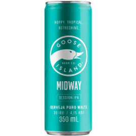 Cerveja Session IPA Puro Malte Midway Goose Island Lata 350ml