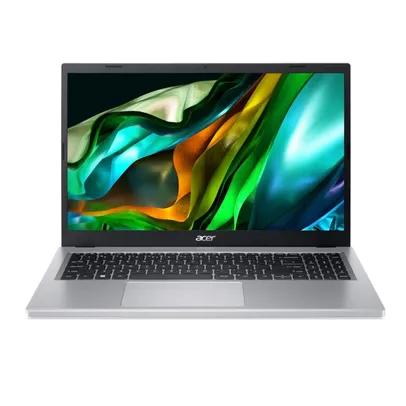 Notebook Acer Aspire 3 Intel Core i3-N305, 8GB RAM, SSD 256GB, 15,6 Full HD, Intel UHD Graphics, Windows 11 Home, Prata - A315-510P-34XC
