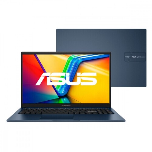 Notebook Asus Vivobook GO 15.6'' FHD Ryzen 5 7520U 8GB LPDDR5 256GB SSD Win 11 Home Preto - E1504FA-NJ836W