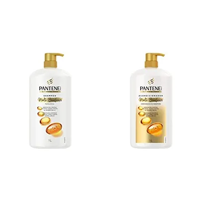 Pantene Kit Ultimate Care Multibenefícios: Shampoo + Condicionador