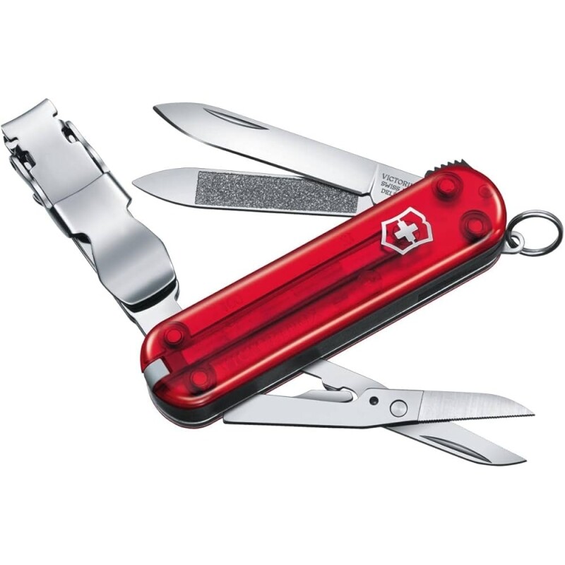 Canivete Victorinox NailClip 580 Vermelho 8 funções