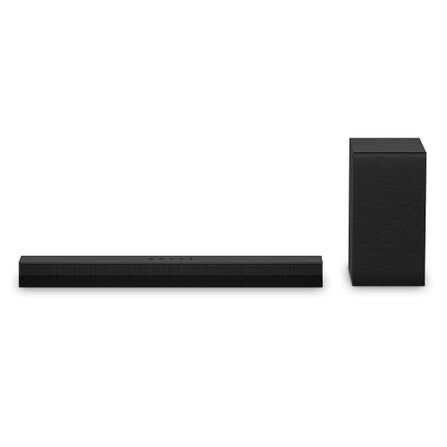 Soundbar LG com Subwoofer sem Fio 2.1 Canais AI Sound Pro Conexões Múltiplas e 300W RMS - S40T