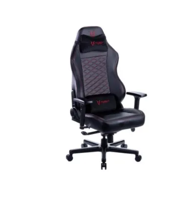 Cadeira Gamer Husky Gaming Blizzard 900, Preto e Vermelho, Com Almofadas, Reclinável com Sistema Frog, Descanso de Braço 3D - HGMA084