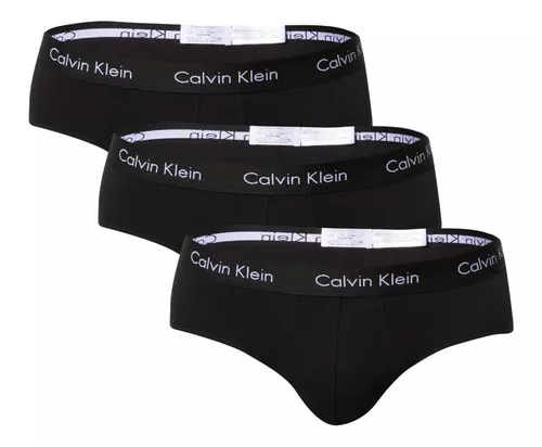 Kit Com 3 Cuecas Brief Calvin Klein Masculina