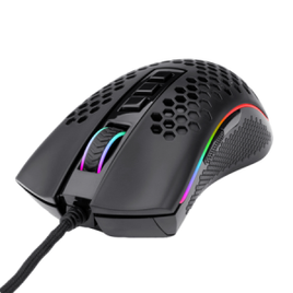 Mouse Gamer Redragon Storm 12400DPI 7 Botões Programáveis RGB Black - M808RGB