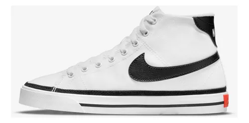 Tênis Nike Court Legacy Canvas Mid - Feminino