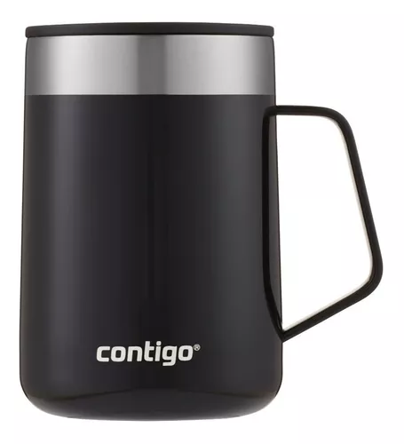 Caneca Térmica 414ml Contigo Conserva Quente 5hs Cor Preta