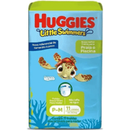 Fralda Huggies Little Swimmers Mar e Piscina Regular P - 11