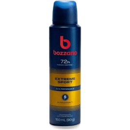 4 unidades Desodorante Aerossol Antitranspirante Extreme Bozzano 150 Ml (90G)