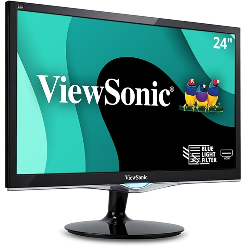 Monitor ViewSonic 24" Full HD 1080p 60Hz HDMI VX2452MH