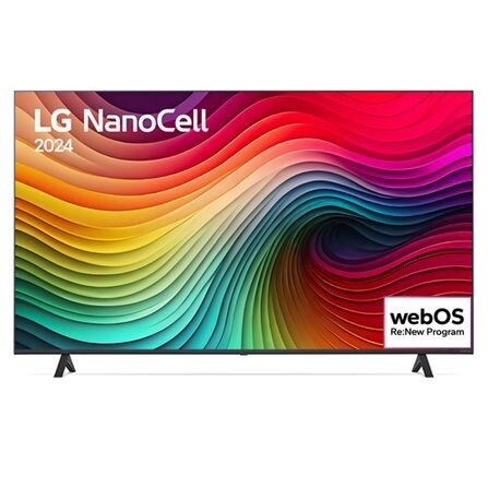 Smart TV 4K LG NanoCell 55" Processador 5 Ger7 AI Alexa Controle Smart Magic e Wi-Fi - 55NANO80TSA