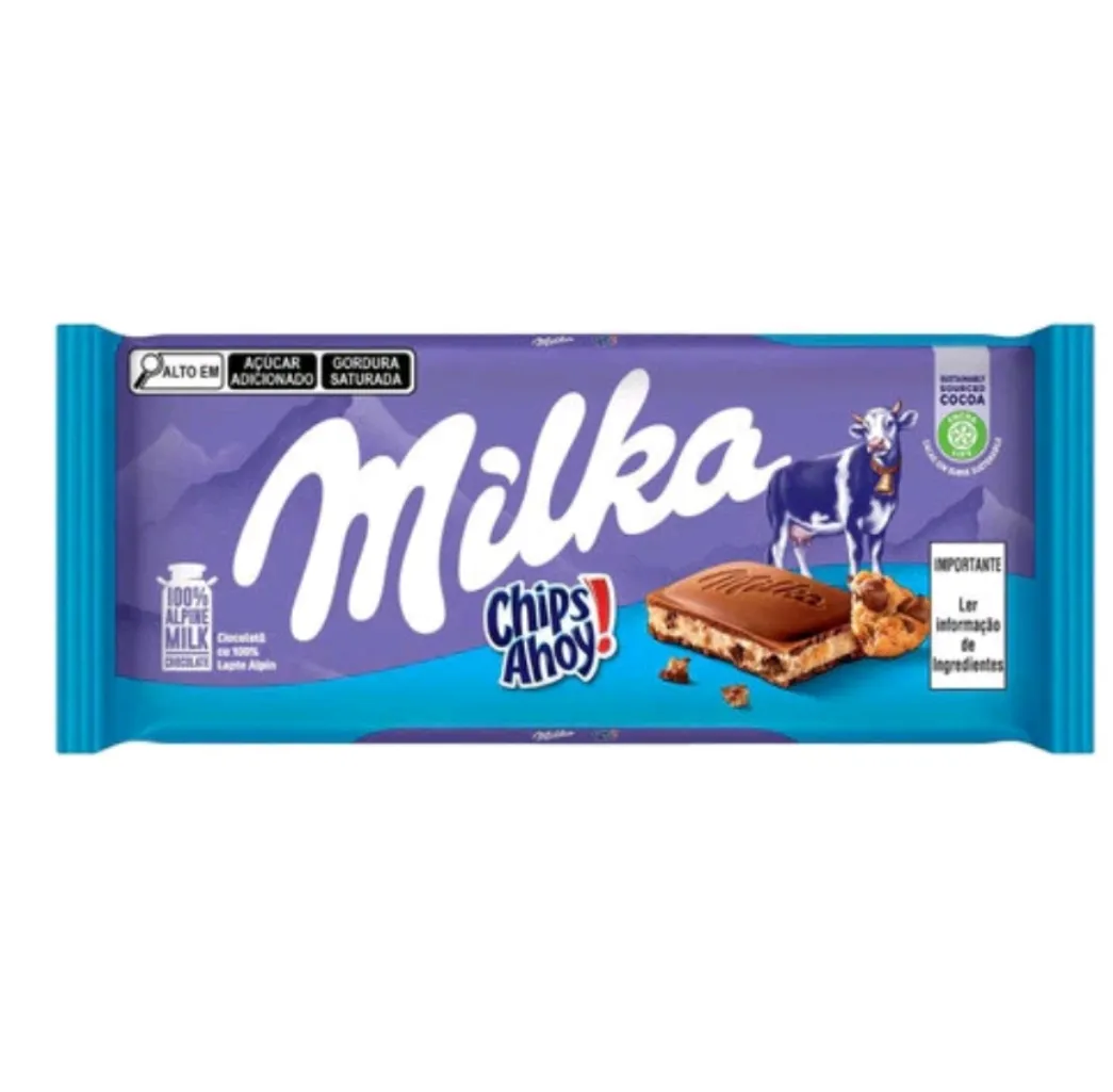 Chocolate Milka Chips Ahoy 100g #Shopee ⚡️