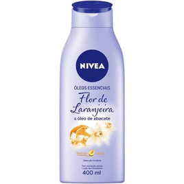 Loção Hidratante Nivea Óleos Essenciais Flor de Laranjeira & Óleo de Abacate - 400ml