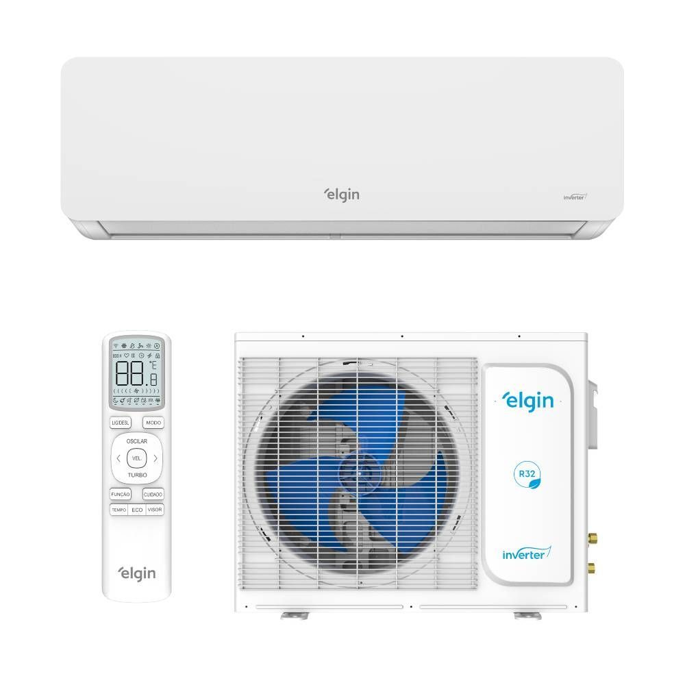 Ar Condicionado Split Inverter Elgin Eco Dream Wi-Fi 9000 BTUs Frio 220V HIFE09C2CA