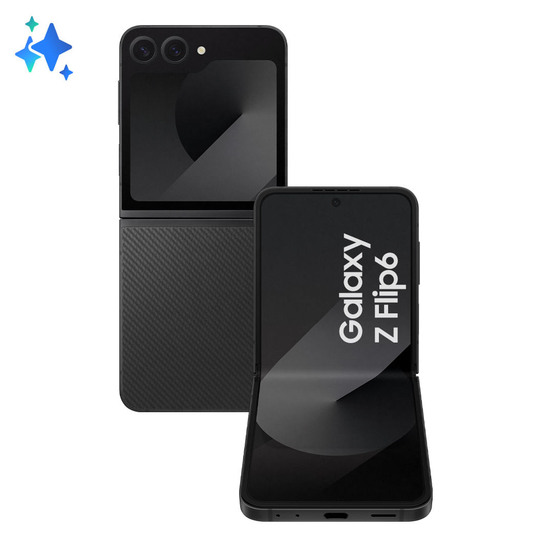 Celular Samsung Galaxy Z Flip6 5G, 512GB, 12GB RAM, Tela 6.7&quot;, Câm. Dupla + Selfie 50MP, Galaxy AI