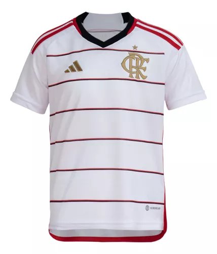 Camisa Adidas 2 CR Flamengo 23/24 Infantil