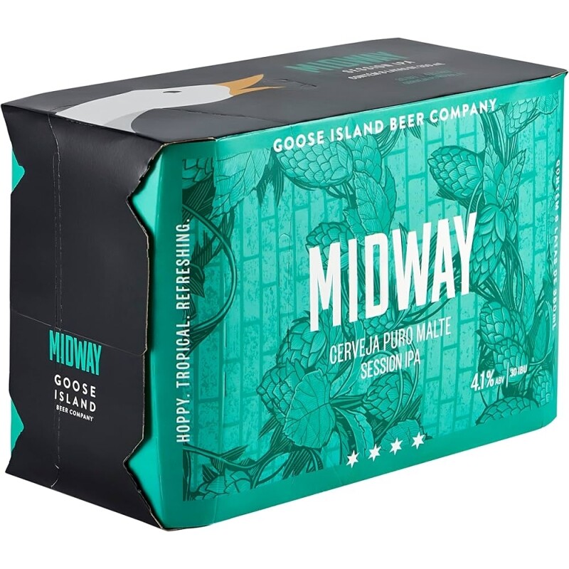 Pack de Goose Island Midway LT Sleek 350ml 8 Unidades