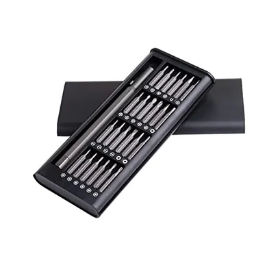 Kit de chave de fenda magnética multifuncional 24pcs com ferramentas de alça removíveis