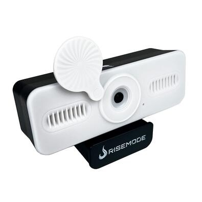 Webcam Rise Mode Vision 4K 30 FPS Microfone Digital USB Branco - RM-WECM-4K-W