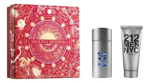 Kit Carolina Herrera 212 Men Nyc - Edt 100ml + Pós Barba 100ml