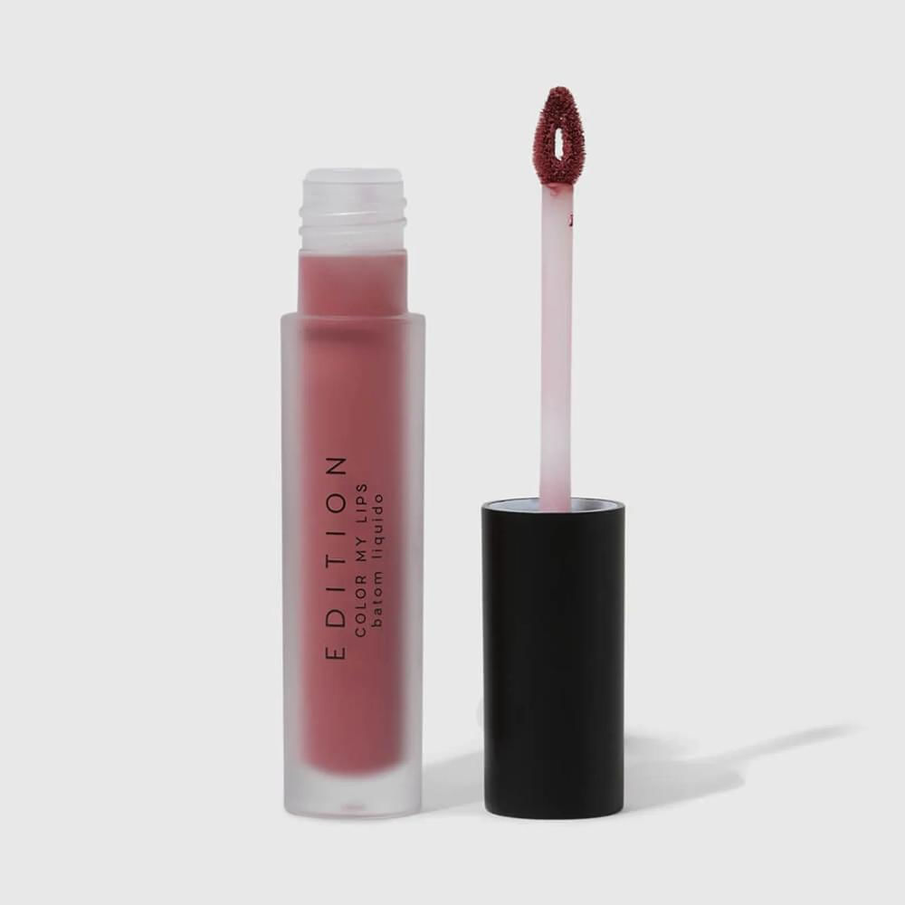 Batom Líquido Océane Color My Lips Edition Hype Rosa - 4g