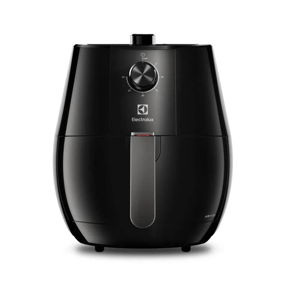 (Com Cashback Electrolux/App /Paypal )Fritadeira Elétrica Air Fryer Electrolux Efficient 3,2L Preta EAF10