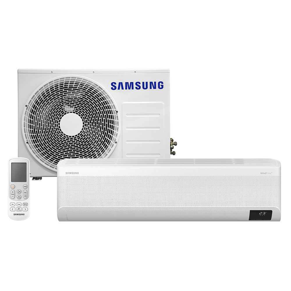 Ar Condicionado Split Inverter Samsung WindFree Connect 22000 BTUs Frio 220V - AR24BVFAAWKXAZ