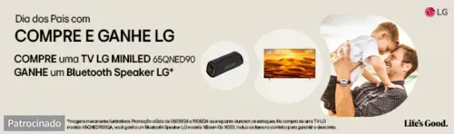 Compre TV LG 65QNED e Ganhe Caixa de Som Bluetooth