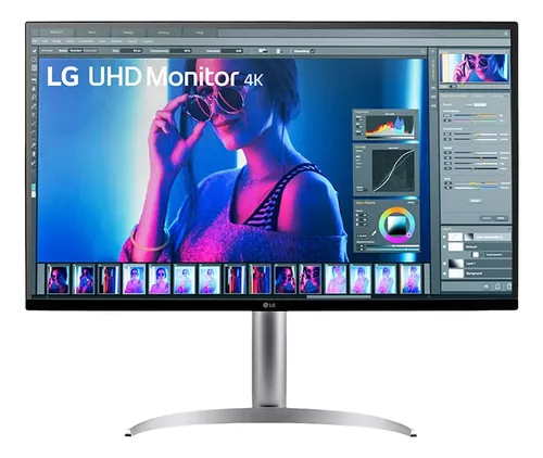 Monitor LG Uhd 4k -- Tela Va De 32 , Dci-p3 90%, Hdmi, Displ