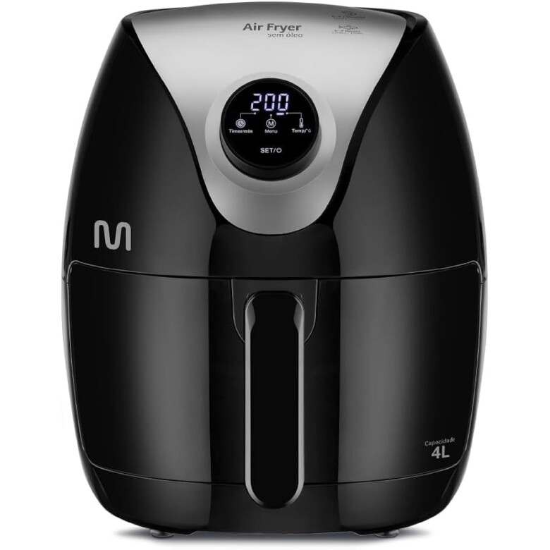 Fritadeira Elétrica Air Fryer 4L Digital 1500W 127V Multi - GO205