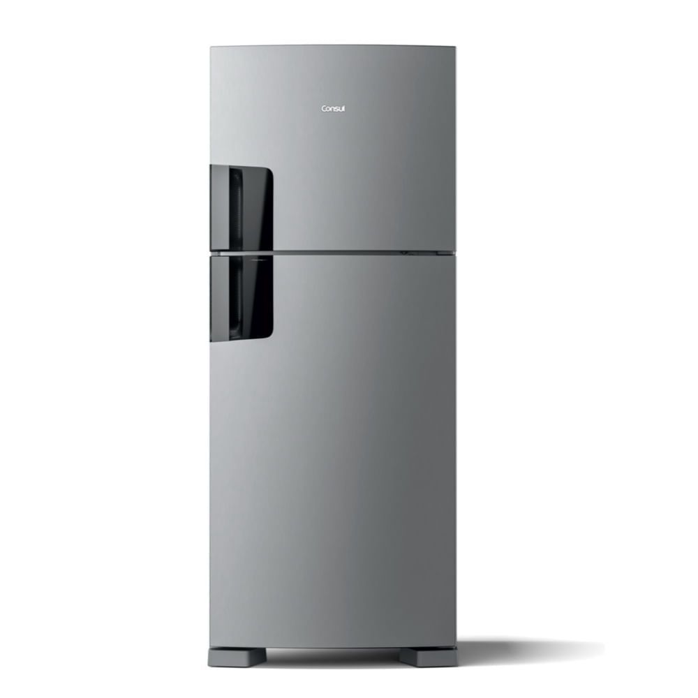 Geladeira Consul Frost Free Duplex Com Espaço Flex 410 Litros Cor Inox CRM50FK