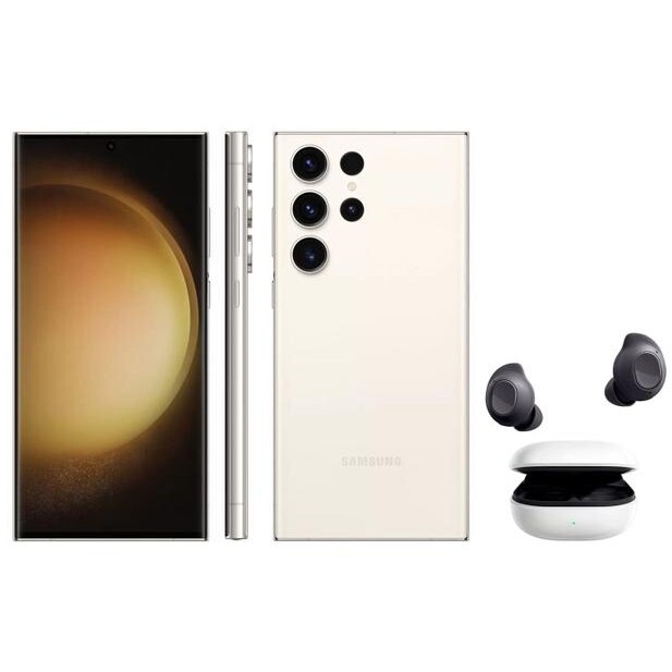 Smartphone Samsung Galaxy S23 Ultra 256GB 5G 12GB RAM + Fone de Ouvido Galaxy Buds FE Sem Fio