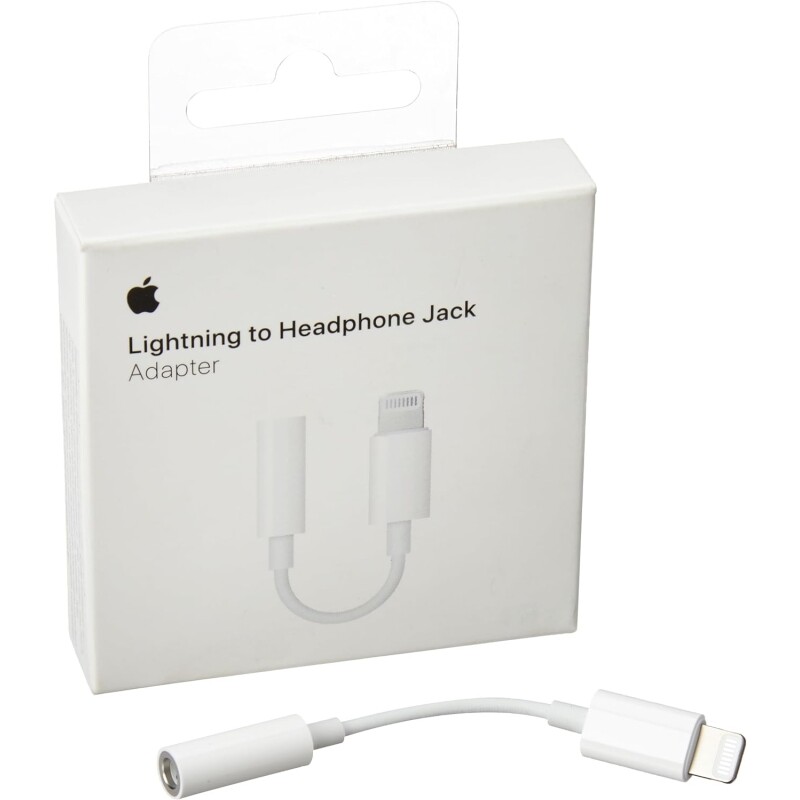 Adaptador Lightning para Fone de Ouvido de iPhone e iPad Branco - Apple - MMX62BZ/A