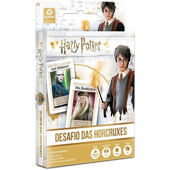 Jogo Harry Potter: Desafio Das Horcruxes - Copag