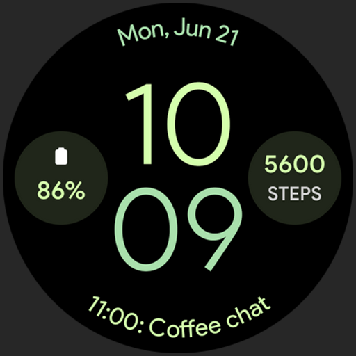 Aplicativo Material You Watch Face - Android