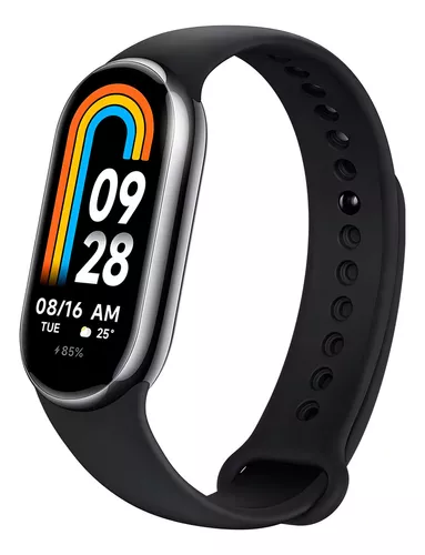 Relógio Xiaomi Smart Mi Band 8 1.62 Amoled Preto