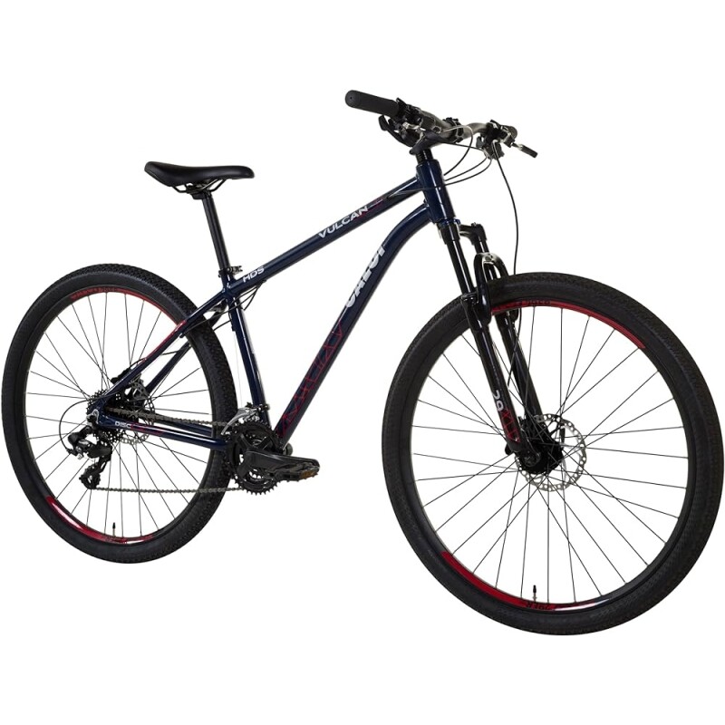 Bicicleta Caloi Vulcan HDS Azul Suspensão Dianteira e Freio a Disco Hidráulico Aro 29