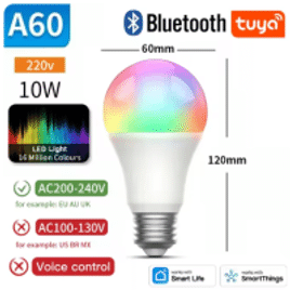 Lampada Inteligente RGB 10W Tuya Wifi TNCE